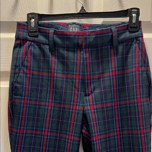 GAP Women's Plaid Straight Leg Pants
